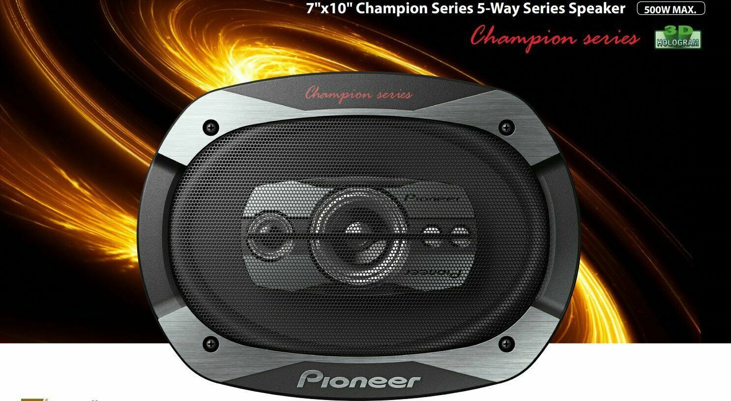 Pioneer TS-7150F 500-Watt 7x10-Inch 5-Way Champion Series Car Speakers  BRAND NEW