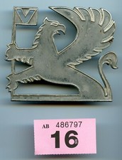 Original 1970s Vauxhal Car Badge