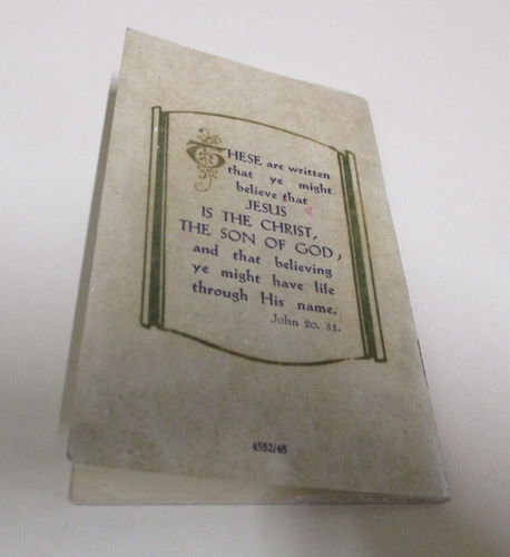 Gospel According to St John - Australian Royal Visit Souvenir - Cancelled - 1949 - Picture 11 of 11