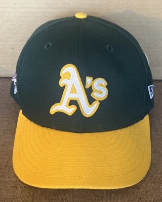 Casquette New Era 59FIFTY Oakland Athletics - Noir - Taille 7 1/8 - Authentique Terrain