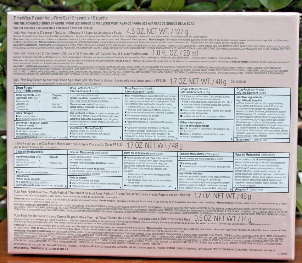 Mary Kay TimeWise Repair Volu-Firm Set - 5 Piece Full-Size - Exp 03/2027 - Image 3 of 4