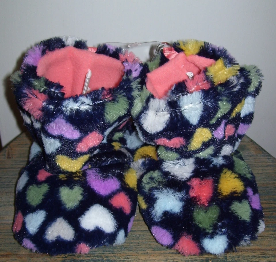 Zapatillas Carter's JETTA de piel de corazón azul para niñas pequeñas talla 5-6 u 11-12 Foto 2 de 3