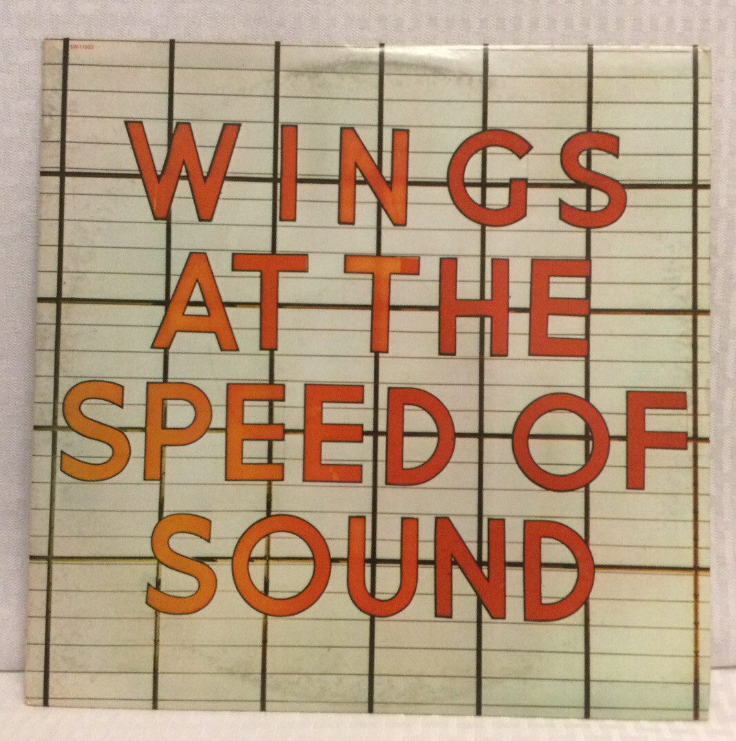 洋楽 PAUL AND WINGS At The Speed Of Sound Wings At The Speed of Sound LP 1976 Pop Rock Capitol SW