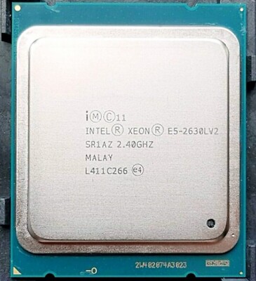 Intel Xeon E5-2630L V2 (15M Cache, 2.40 GHz) 2.4GHz 15MB Smart Cac CPU Processor