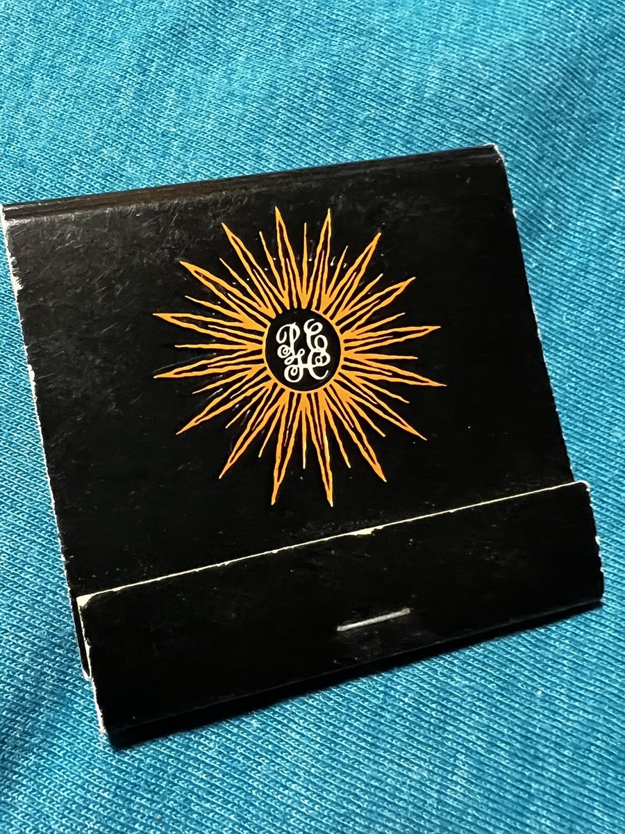 PETROLEUM CLUB HOUSTON TX TEXAS Matchbook - Part of 900+ Match Book/Cover  Lot