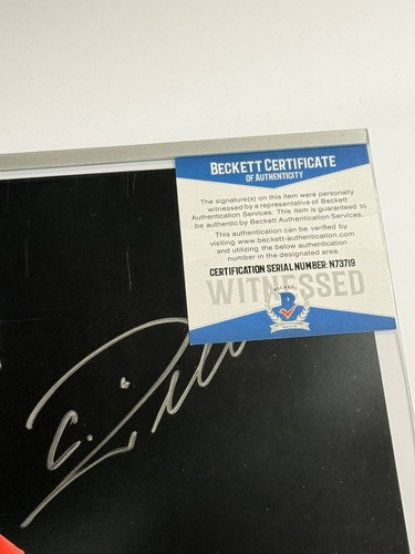 Autographed Photo 8x10 CRISTIANO RONALDO Hand Signed BECKETT COA - Picture 3 of 5