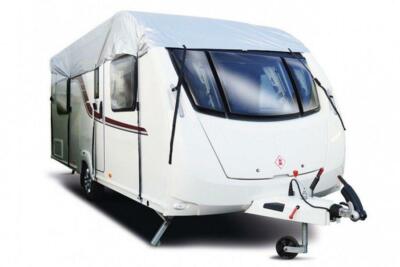 Maibaum Wohnwagen Wasserdicht UV Top Abdeckung - Passend für bis zu 4,1M (14') - Grau - MP9261