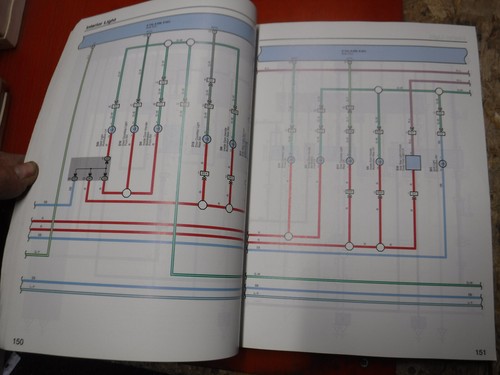 2006 LEXUS LX 470 ORIGINAL FACTORY ELECTRICAL WIRING DIAGRAMS MANUAL SERVICE - Picture 5 of 7