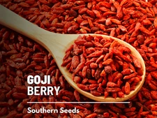 Goji Berry Seeds, Heirloom Culinary and Medicinal Plant, USA Grown