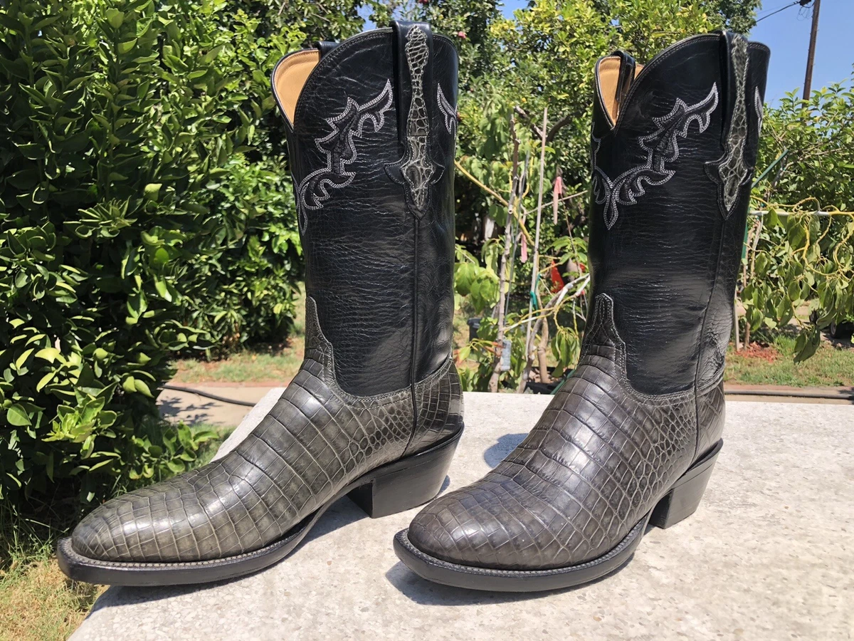 Boots lucchese cocodrilo cheap