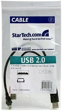 StarTech.com 1 ft USB Y Cable for External Hard Drive - USB A to mini B - USB - Image 4 of 4