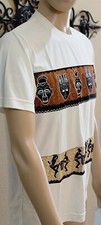 T SHIRT WITH AFRICAN PRINT