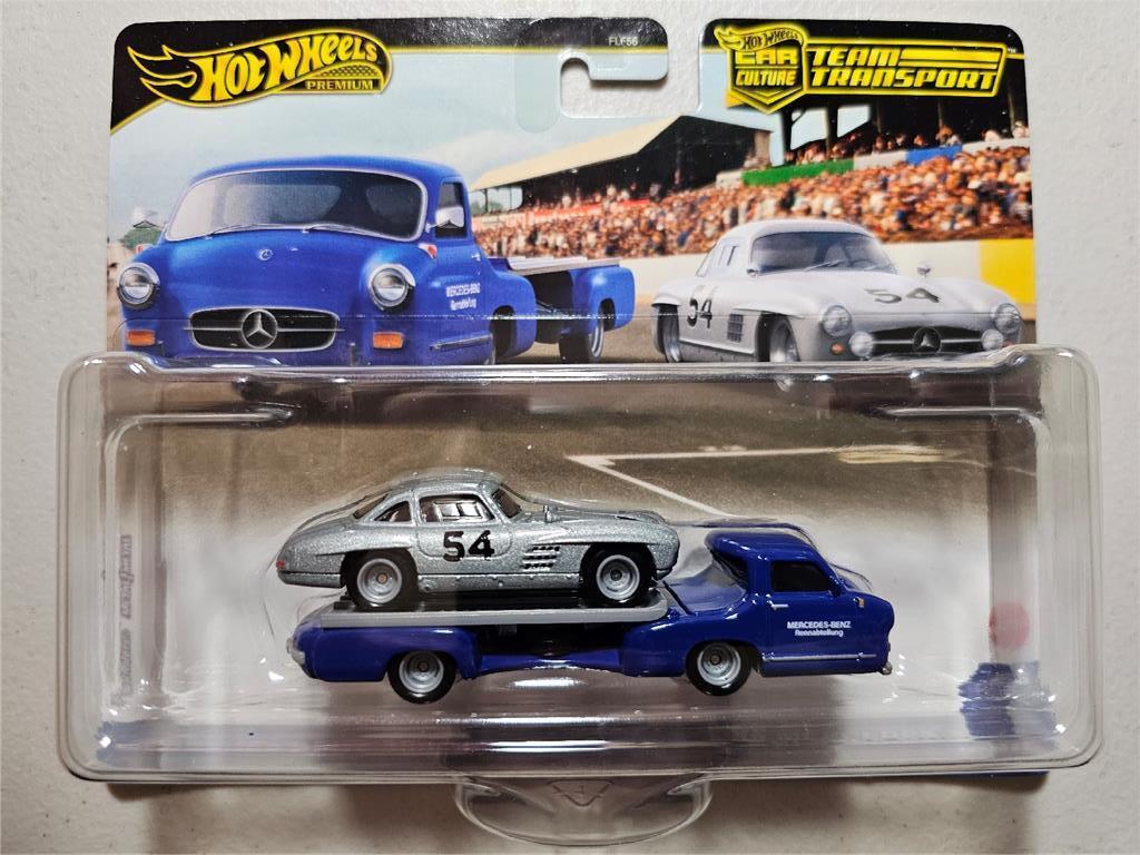 2024 Hot Wheels Premium Team Transport FLF56 HRV48 Mercedes-Benz