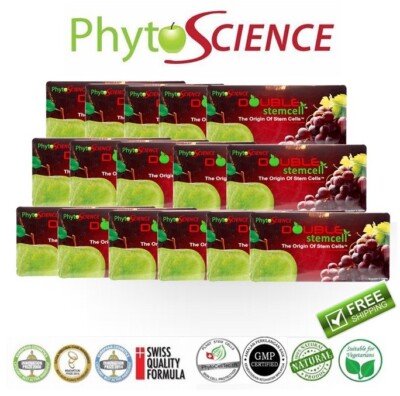 [14+2 Pack] Phytoscience Double Stem Cell PhytoCellTec Anti-Aging STC Total Care