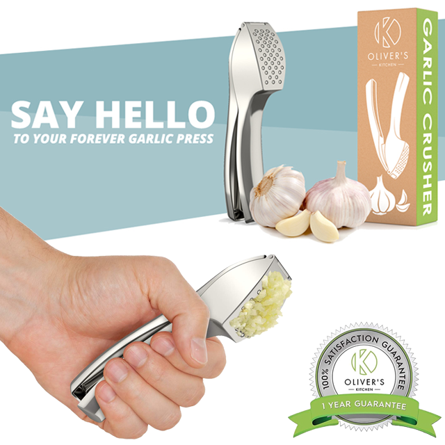 The only garlic press you need