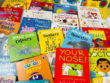 6 Picture Board Books Babies & Toddlers Random JobLot GREAT SELECTION!!