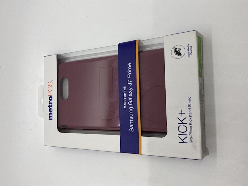 MetroPCS Kick+ Series Case for Samsung Galaxy J7 Prime 2017 Violet
