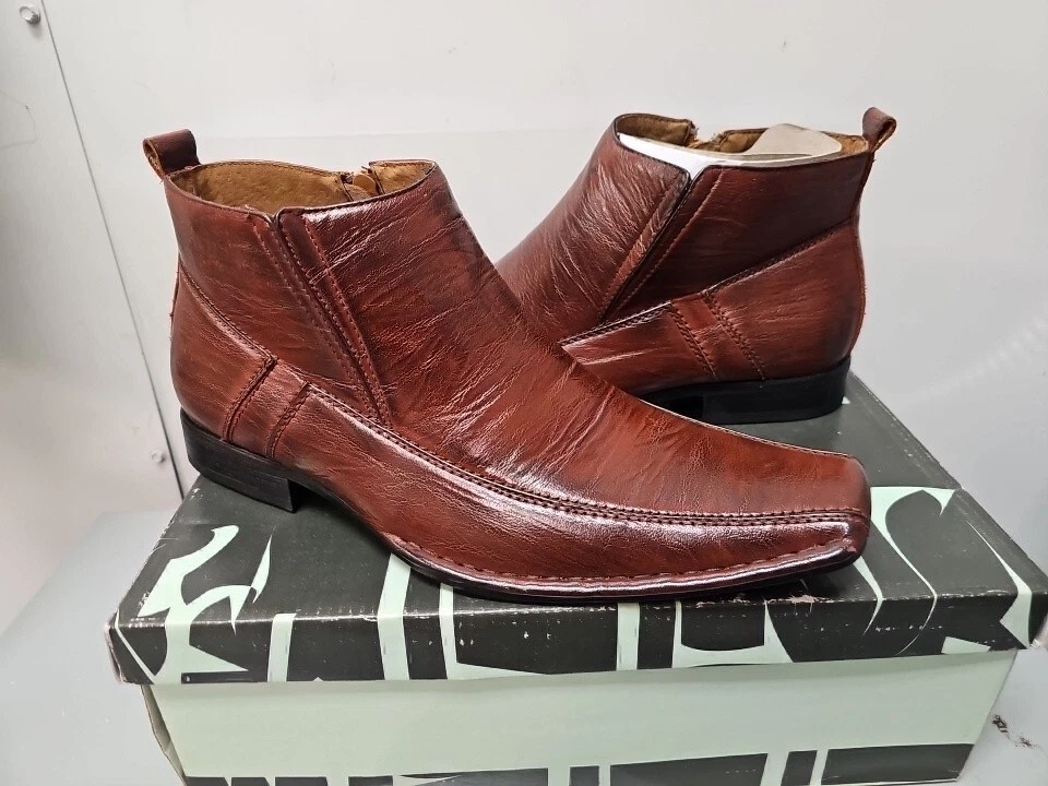 New! Delli Aldo Mens Low Cut Dress Boot Size 9.5 ⭐️ - Image 2 of 4