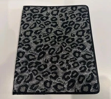  Coach Sis Ocelot Leopard Print iPad Case Notebook Planner AGENDA COVER