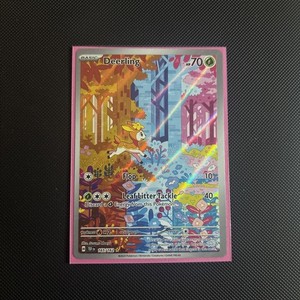 Pokemon Card - Temporal Forces Deerling Illustration Rare 165/162 NM/M