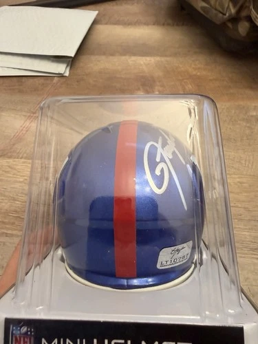 Lawrence Taylor Signed New York Giants  Speed Mini Helmet JSA Certified