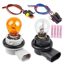 Front DRL Daytime Running Light  Turn Signal Lamp Socket Holder Set Fit for