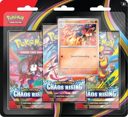 Charmeleon Chaos Rising 3-Pack Blister (ME04)