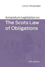Image of Laura J Macgreg Avizandum Legislation on the Scots Law o (Paperback) (US IMPORT)