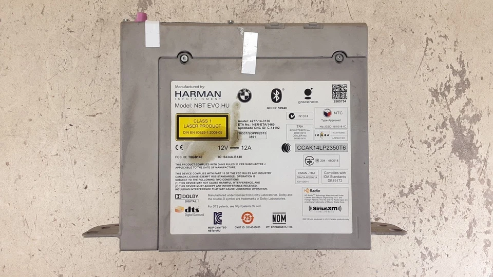 2016-2020 Mini Cooper CD Player Navigation Radio Satellite Receiver OEM LKQ - Image 3 of 4