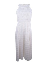 Tommy Hilfiger Women's Metallic Chiffon Midi Dress