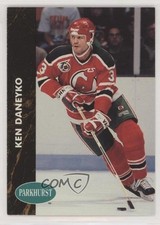 1991-92 Parkhurst Ken Daneyko #317 3n4