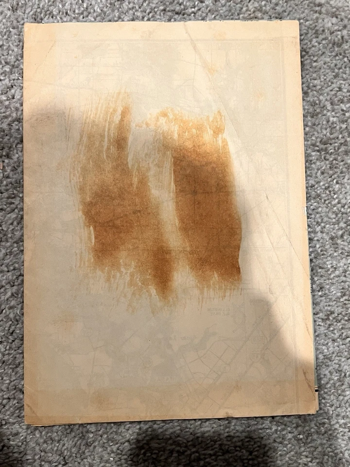 1964 Legible Land & Water Map Galveston Bay Texas Fishing, Camping, & Boat Areas - Image 3 of 4