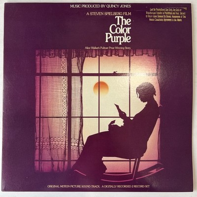 The Color Purple OST 2xLp Qwest Purple Vinyl Promo nm 