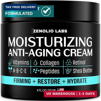 Mens Face Moisturizer Cream - Anti Aging & Wrinkle Face Cream - Mens Facial Mois