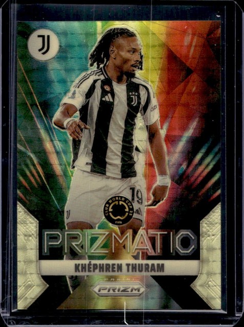 Prizm FIFA Club World Cup 2025 Khephren Thuram Prizmatic Gold Vinyl #1/1