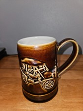Vintage Hall 1979 Beer Stein/ Mug Ohio AAA Collection 1910 Hupmobile Made in USA
