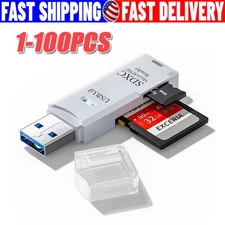 USB3.0 SD Card Reader for PC Micro SD Card to USB Adapter for Camera MemoryC lot