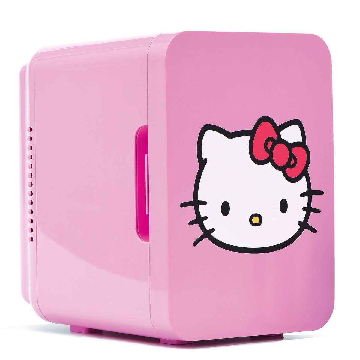 Hello Kitty 19271 Mini Fridge, Thermoelectric Cooler, Pink, 4