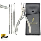 Professional Toenail Clippers File Lifter Ingrown Toenail Tools for Thick Nails