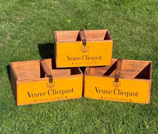 HANDMADE WOODEN TRUG BOXES  - VEUVE CLICQUOT