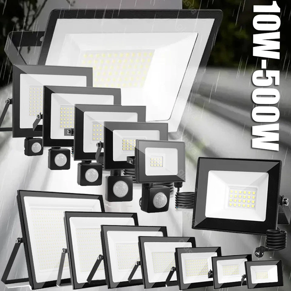 Foco exterior LED 10W 20W 30W 50W 100W 200W 300W 500W 1000W - Imagen 2 de 4