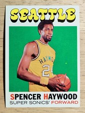 1971-72 Topps #20 Spencer Haywood RC (NM)