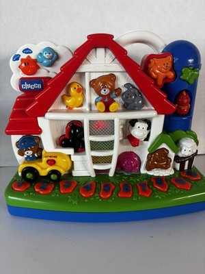 Chicco Bilingual English/Spanish Talking Farm Educational Toy (Tested & Working)