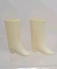 Vintage 1960’s Barbie Doll - JC Penney Shoe Bag #1498- WHITE BOOTS - Japan