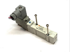 SMC SY5140-6D 5-Port Solenoid Valve Single Coil Base Mount