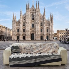 Granfoulard Bassetti Paraggi 20 Black 350x270 Maxi Furnishing Sheet