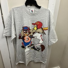 VTG Looney Tunes 1994 Taz Baseball T Shirt Sz XL Signal Tag Made In USA