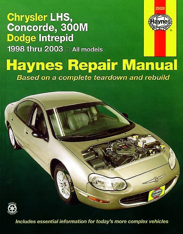 Revue technique Haynes Chrysler 300M pour entretenir votre américaine de collection