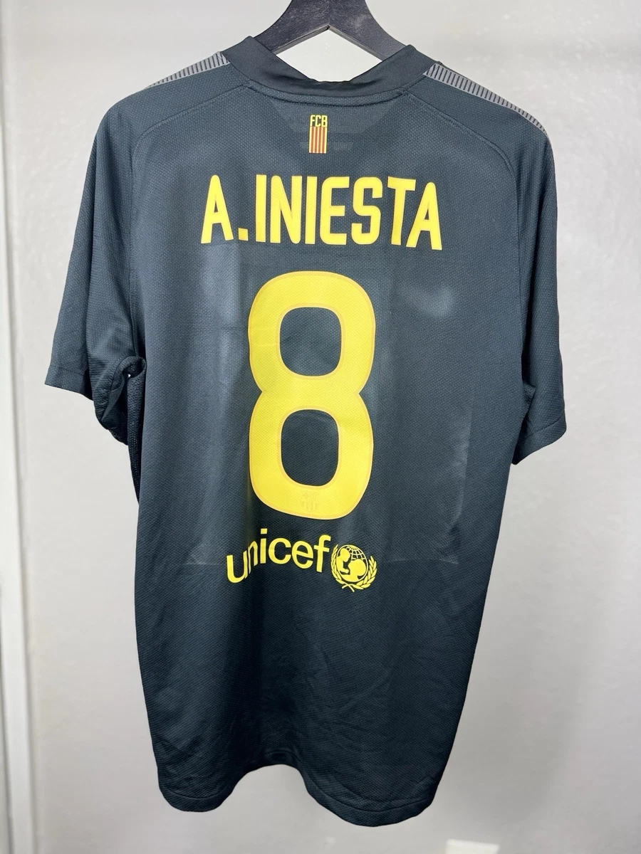 FC Barcelona Men Andres Iniesta International Club Soccer Fan