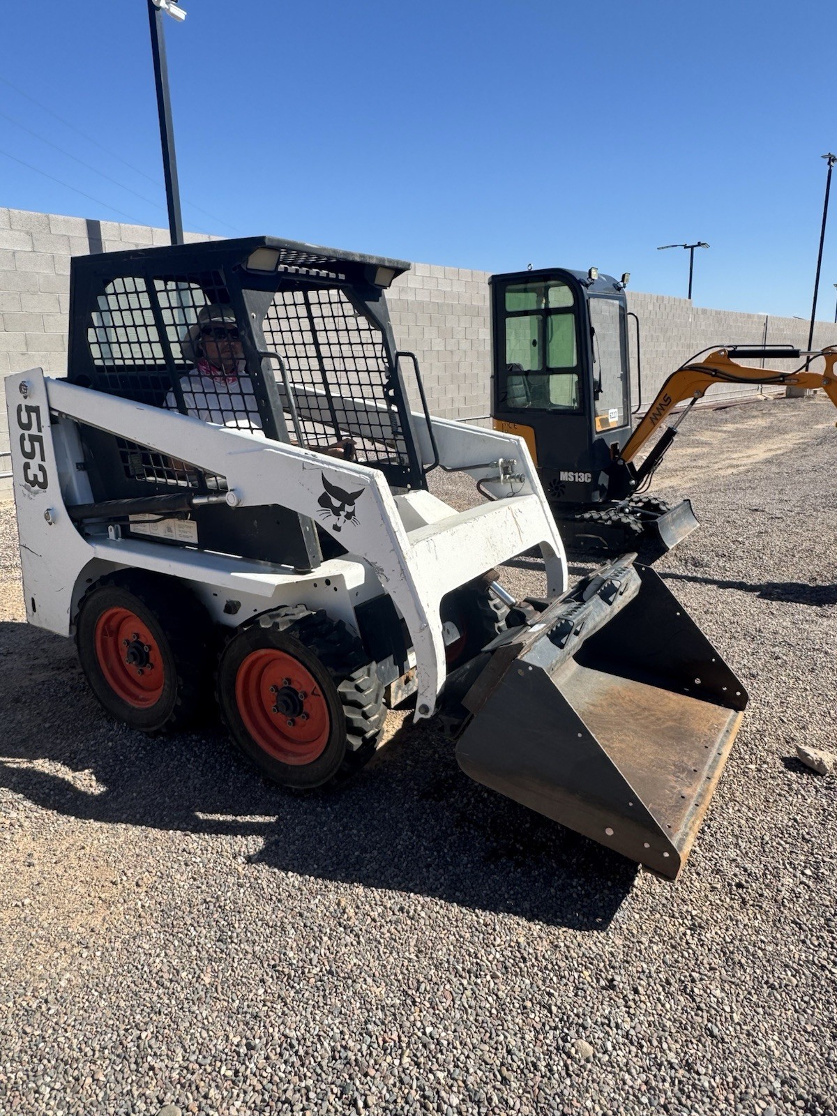 Bobcat 553 Skid Steer Loader Just Fully Serviced. 700 Hours.  48” And 60”